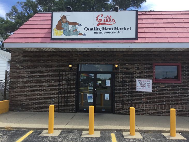 gills quality meat market storefront