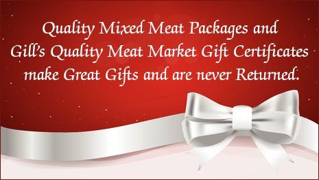 Gill's Quality Meat Market Gift Certificate