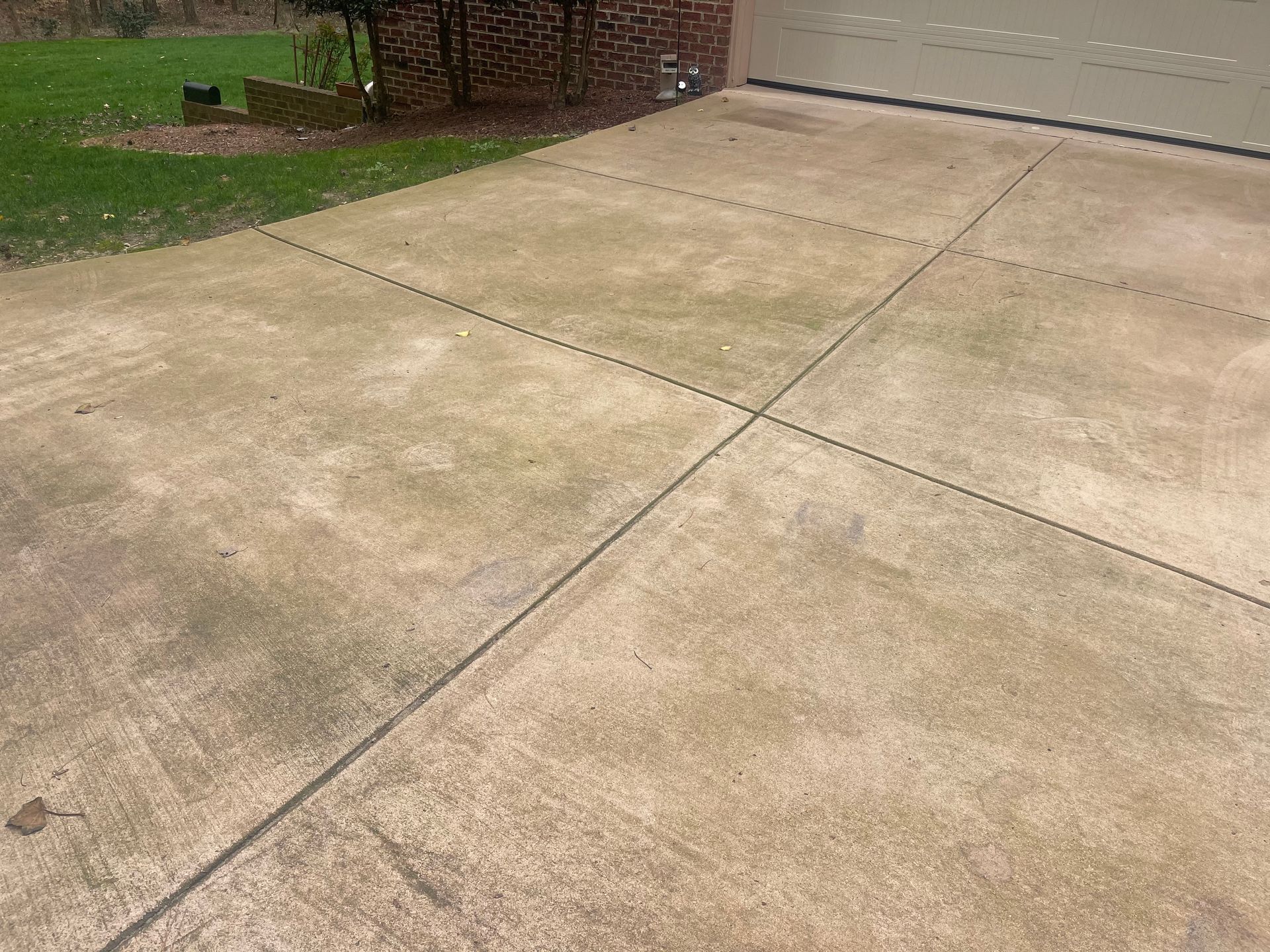 Before wash driveways