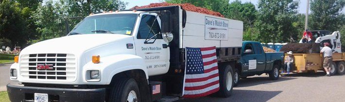 Dave's Mulch Store Truck
