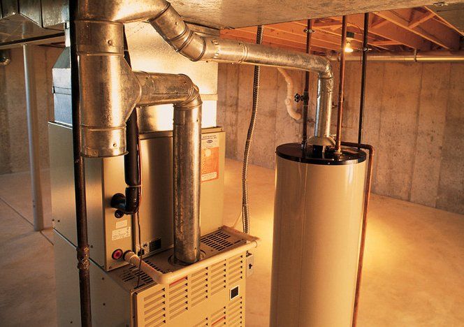 Learn More About Heating Services Heating system at basement