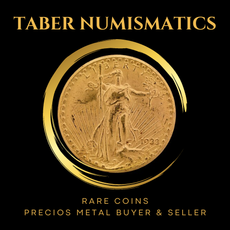 Taber Numismatics - logo