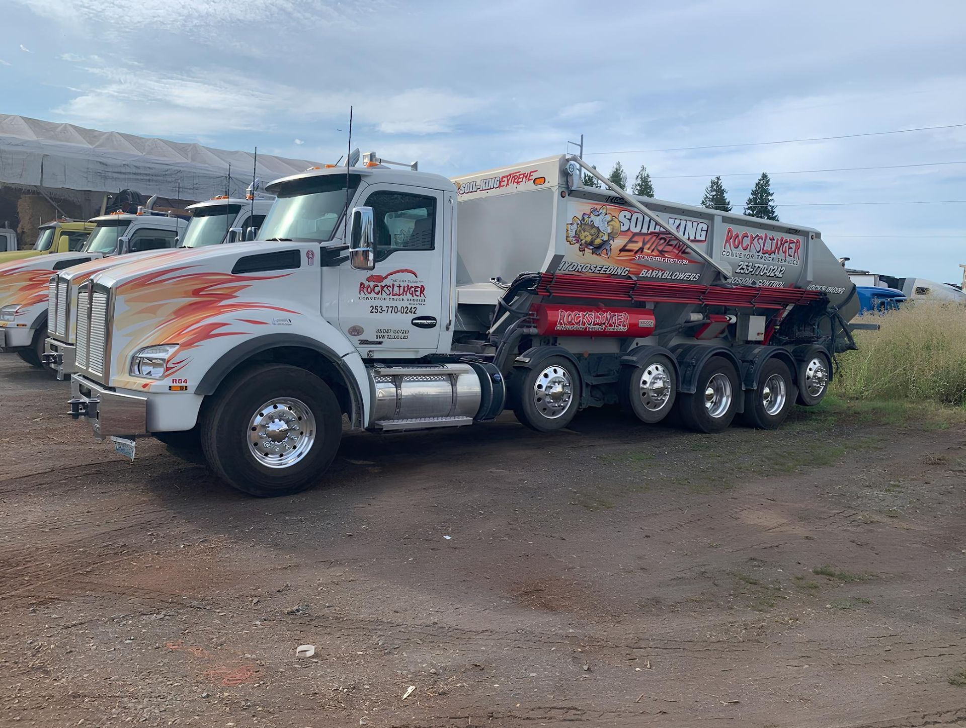 Hydroseeding & Bark Blowers