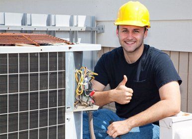 Air conditioning repairman