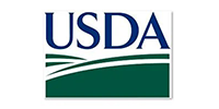 USDA logo: dark blue 