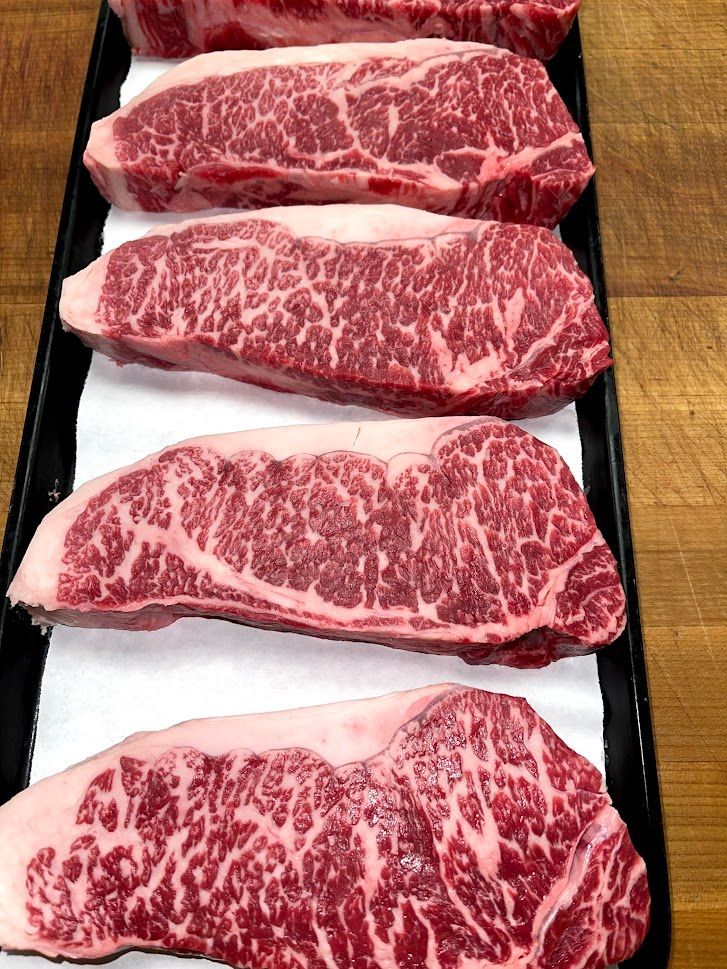 Prime NY strips