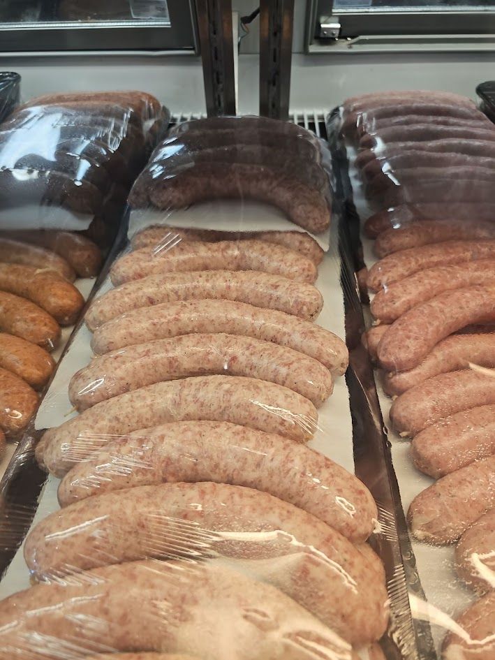 Pork belly kielbasa
