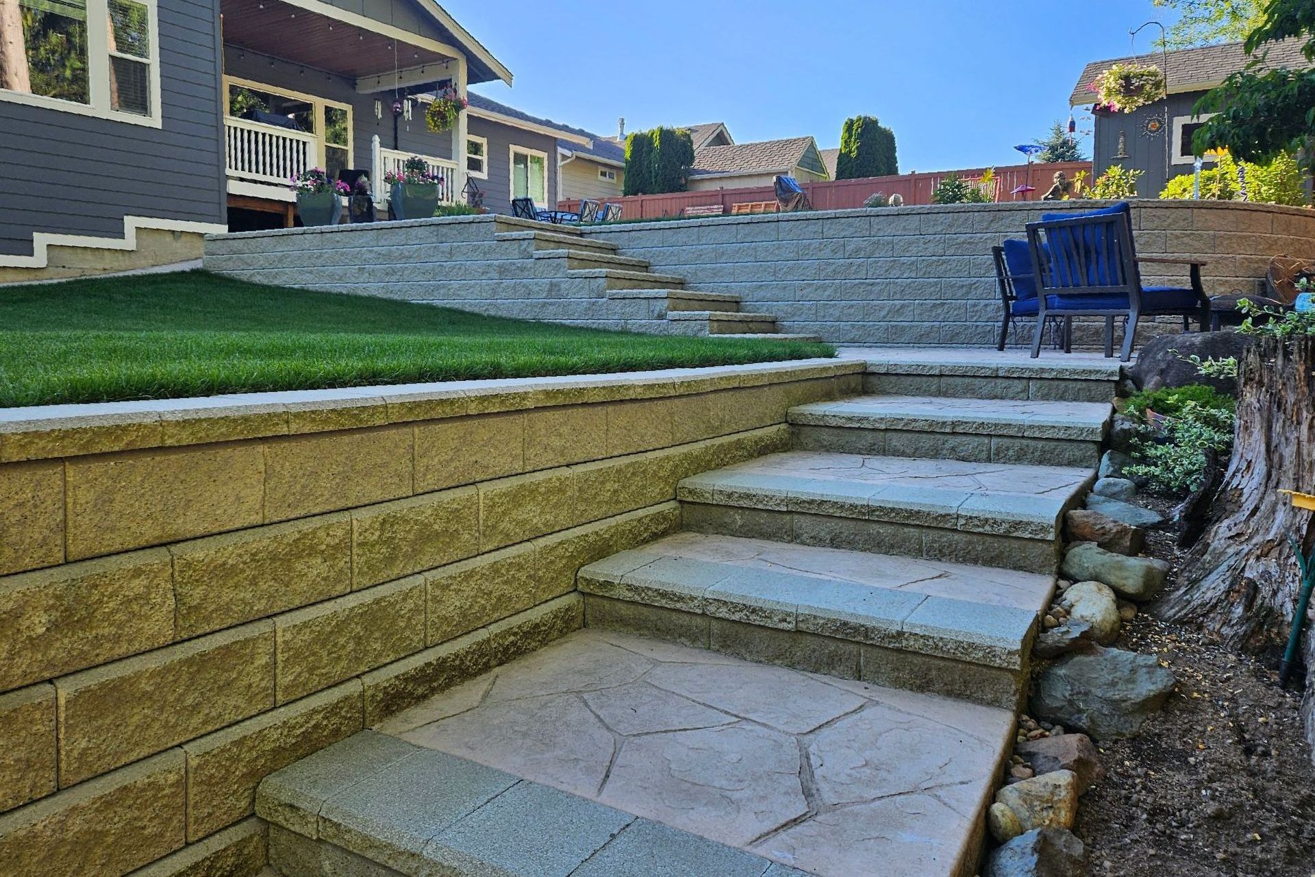 Retaining wall
