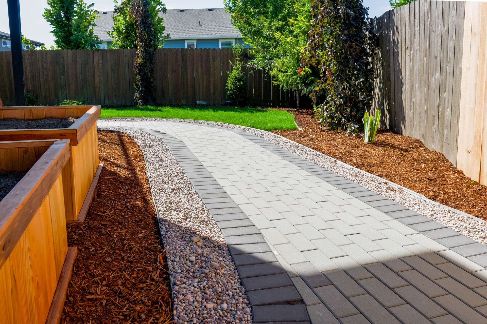 Paver Pathway