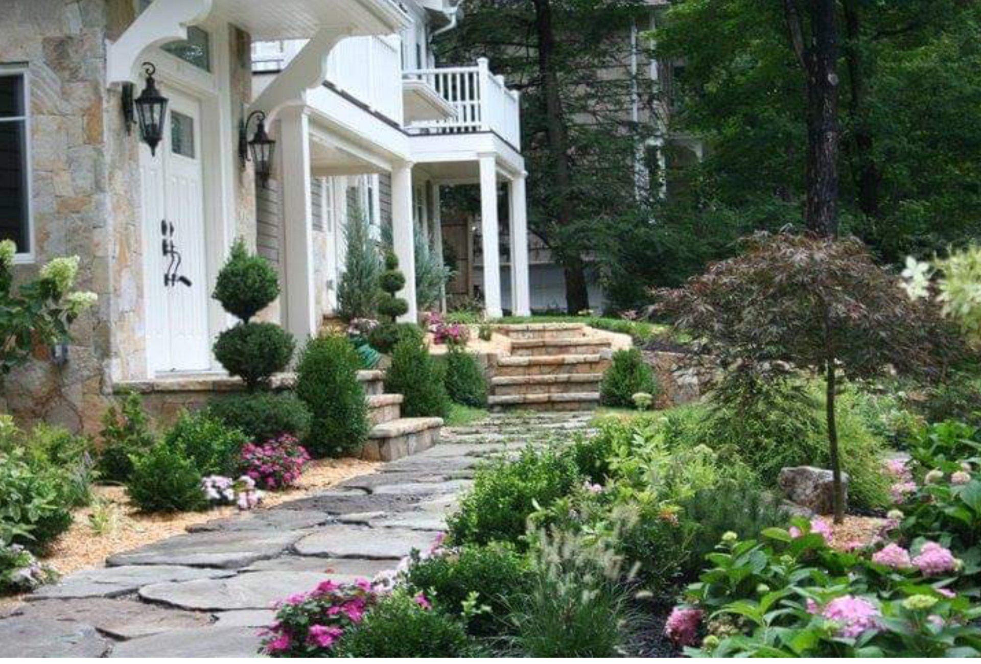 landscaping by La Teja Contractors & Landscaping Inc.