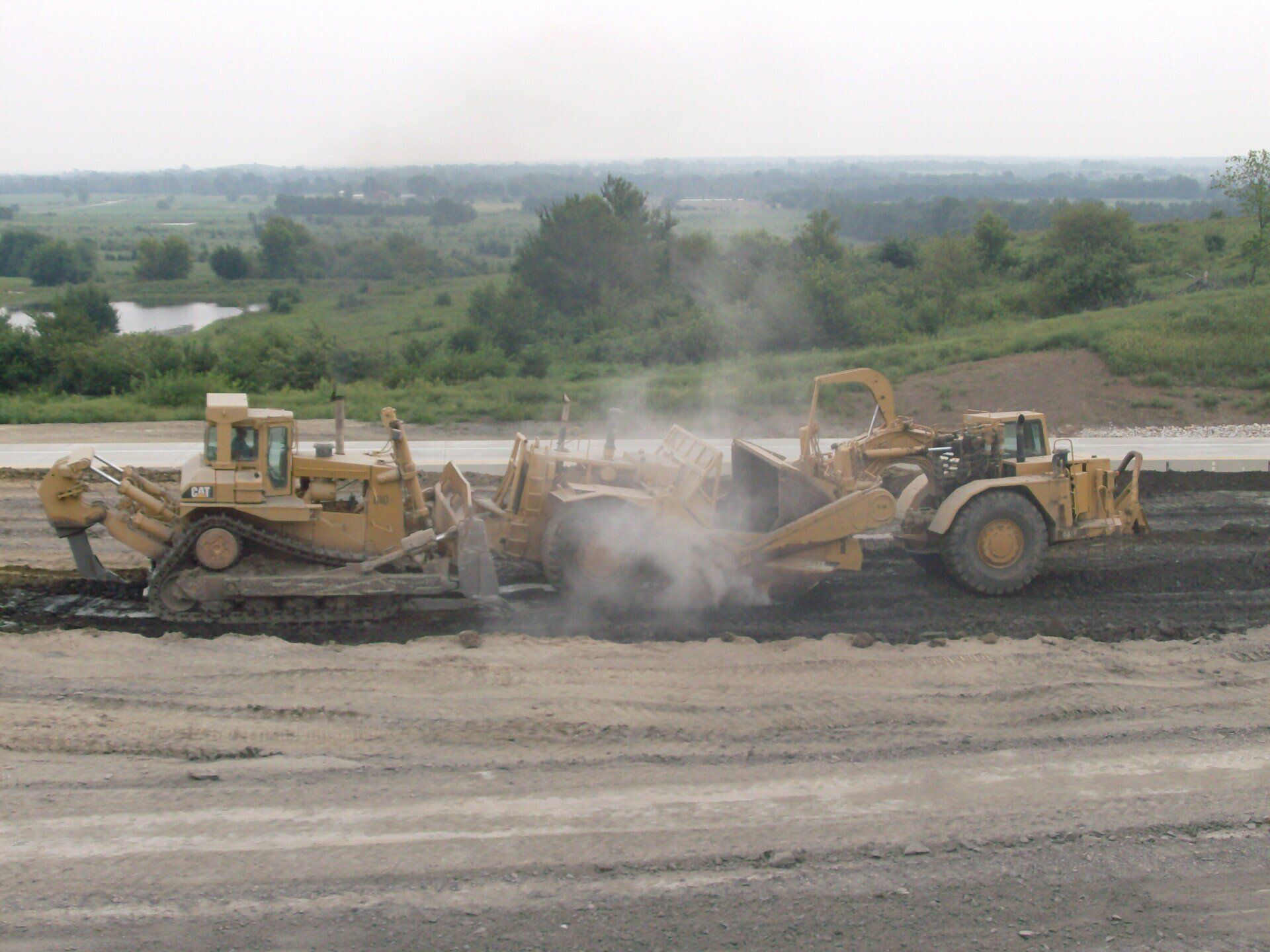 Highway construction