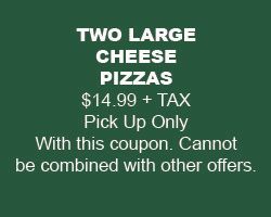 Two Large Cheese