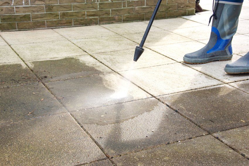 Pressure washing