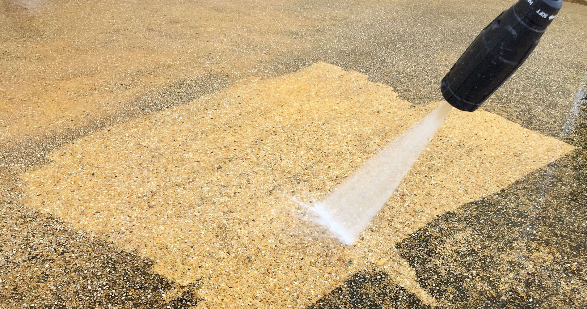 Pressure washing