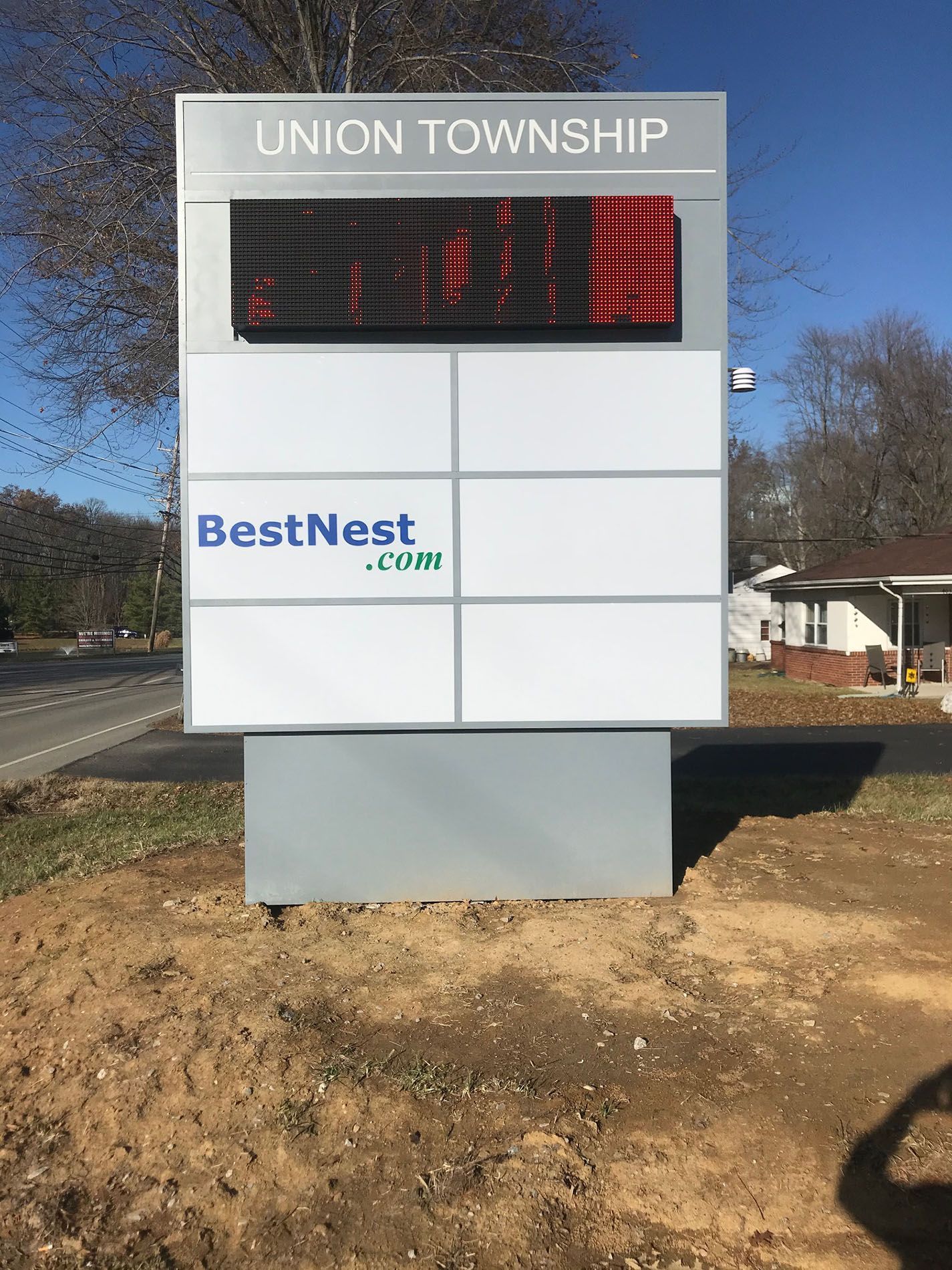 Union Township cabinet signs