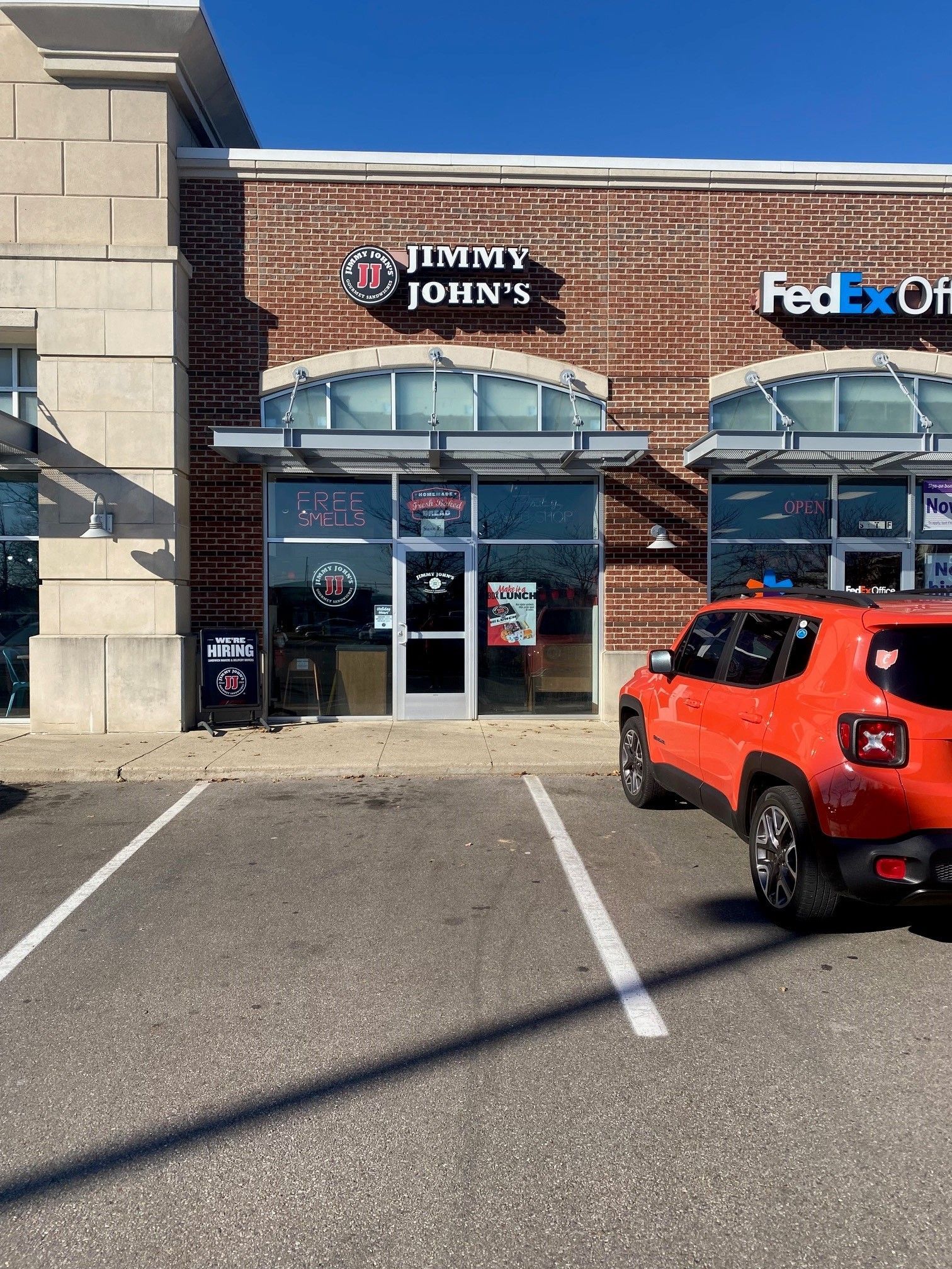 Jimmy Johns channel sign