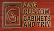 A&G Custom Cabinets & Trim logo