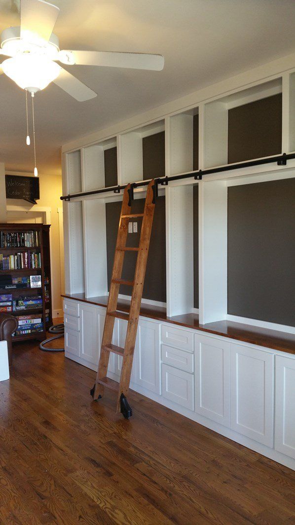 Book shelves and cabinets