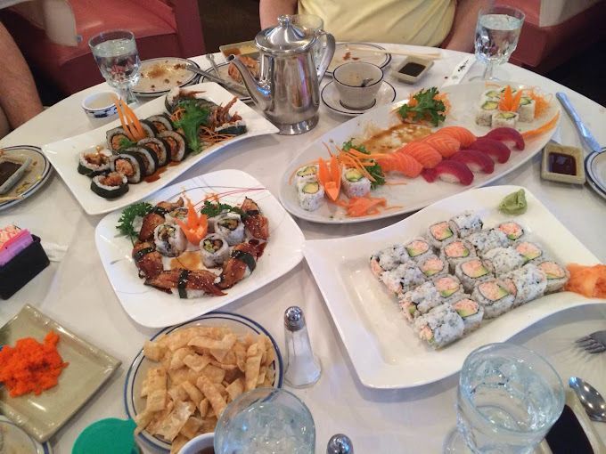 Table with Sushi