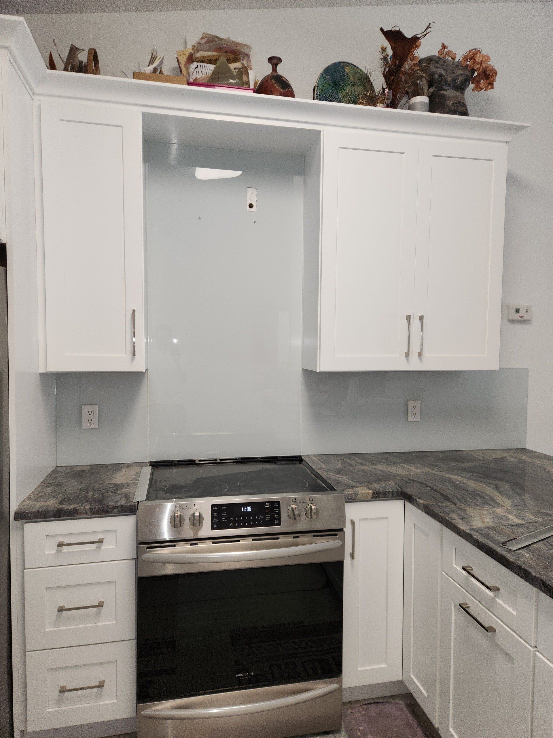 Mirror and glass work