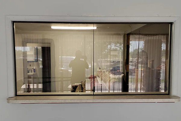 Mirror and glass work