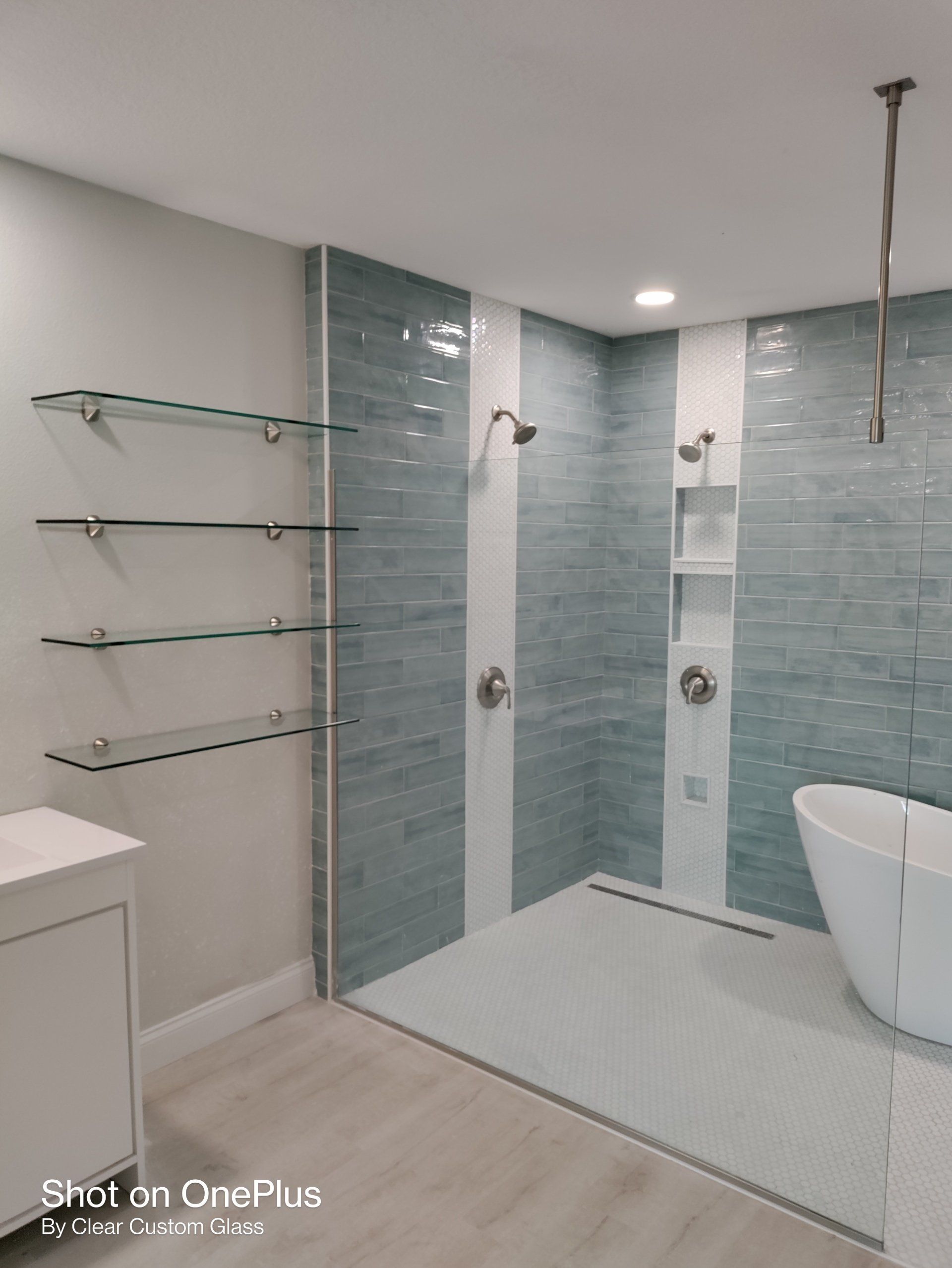 Mirror and glass work