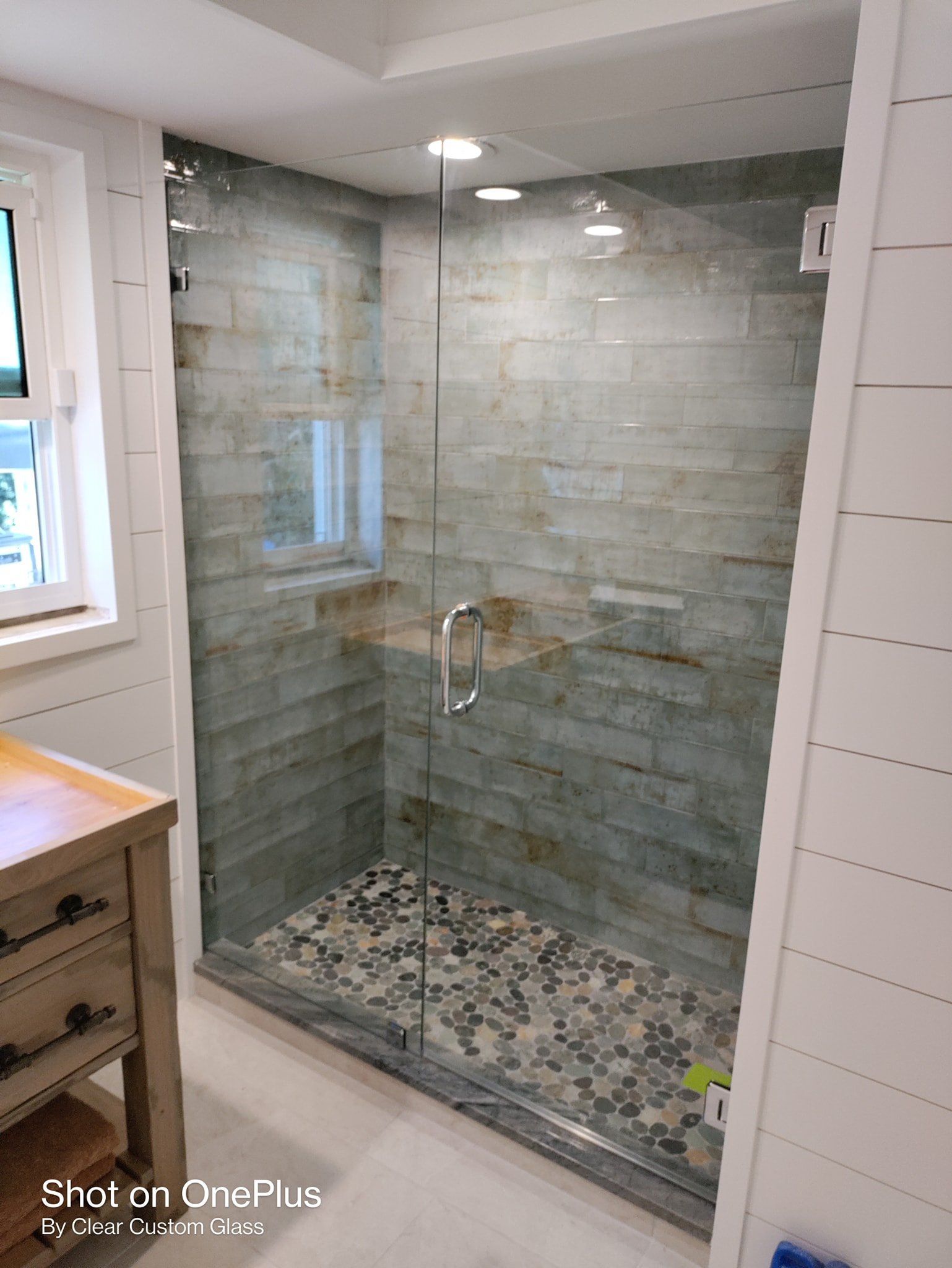 Shower Enclosure Frameless Chrome