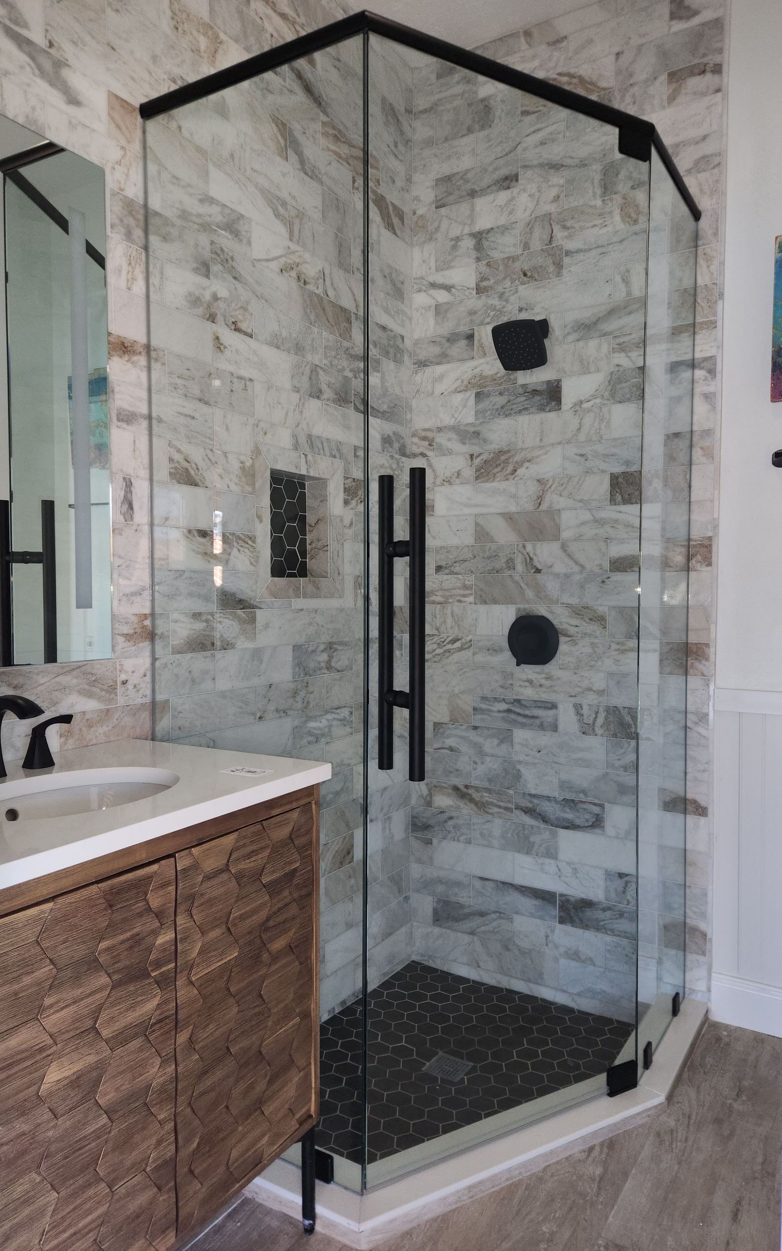 Shower Enclosure Clear Neo-angle