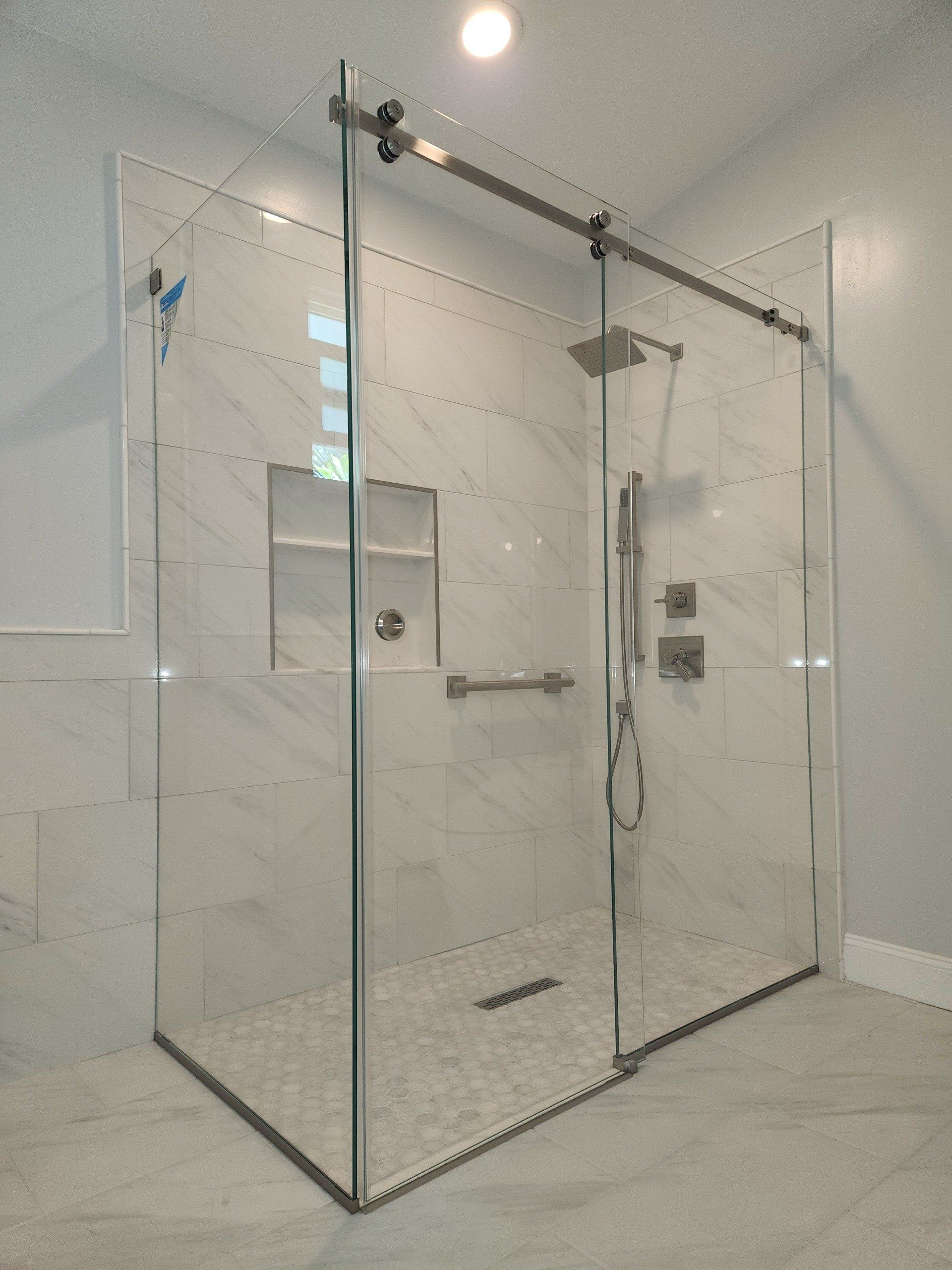 Shower Slider low iron