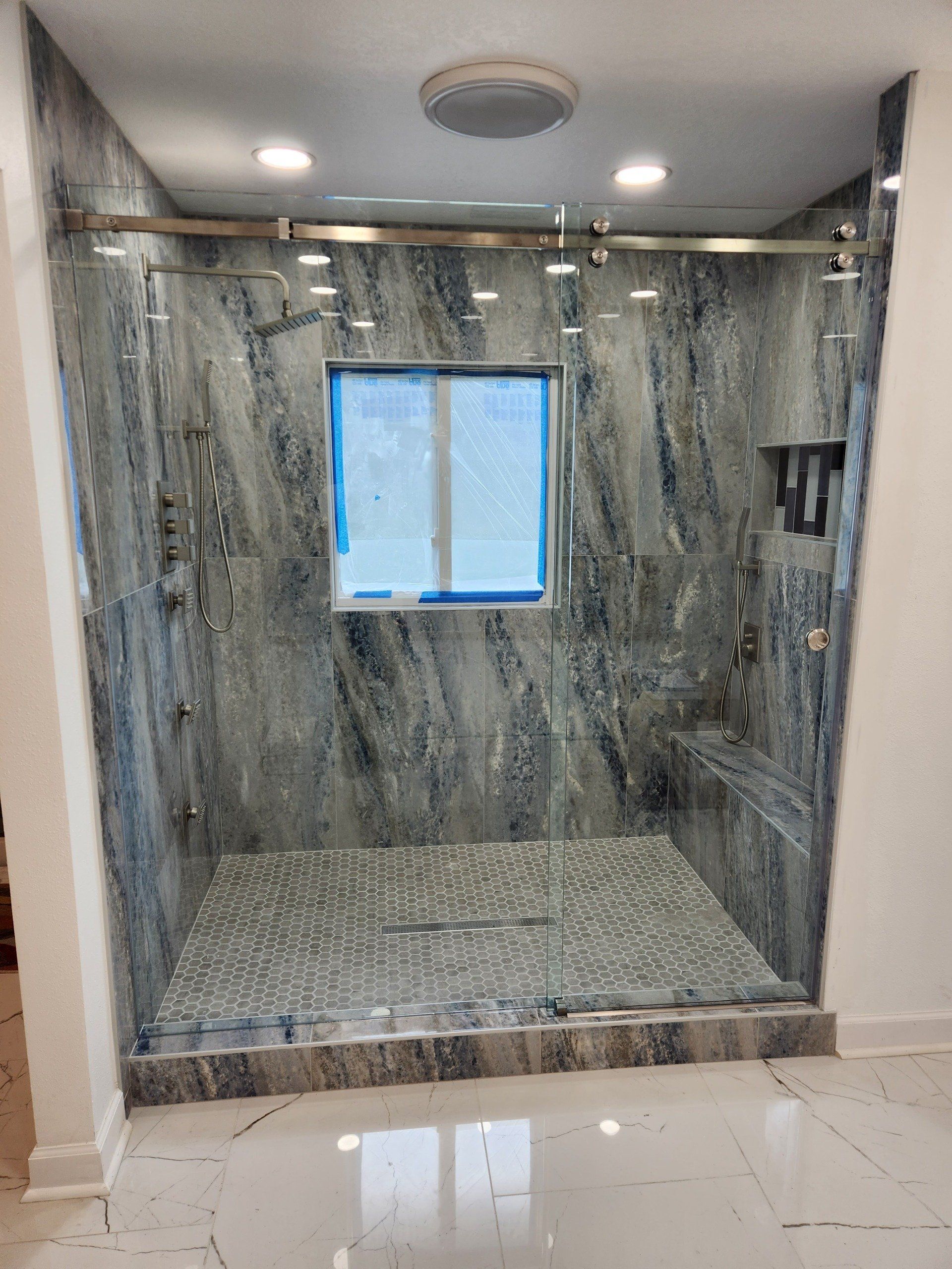 Serenity shower slider