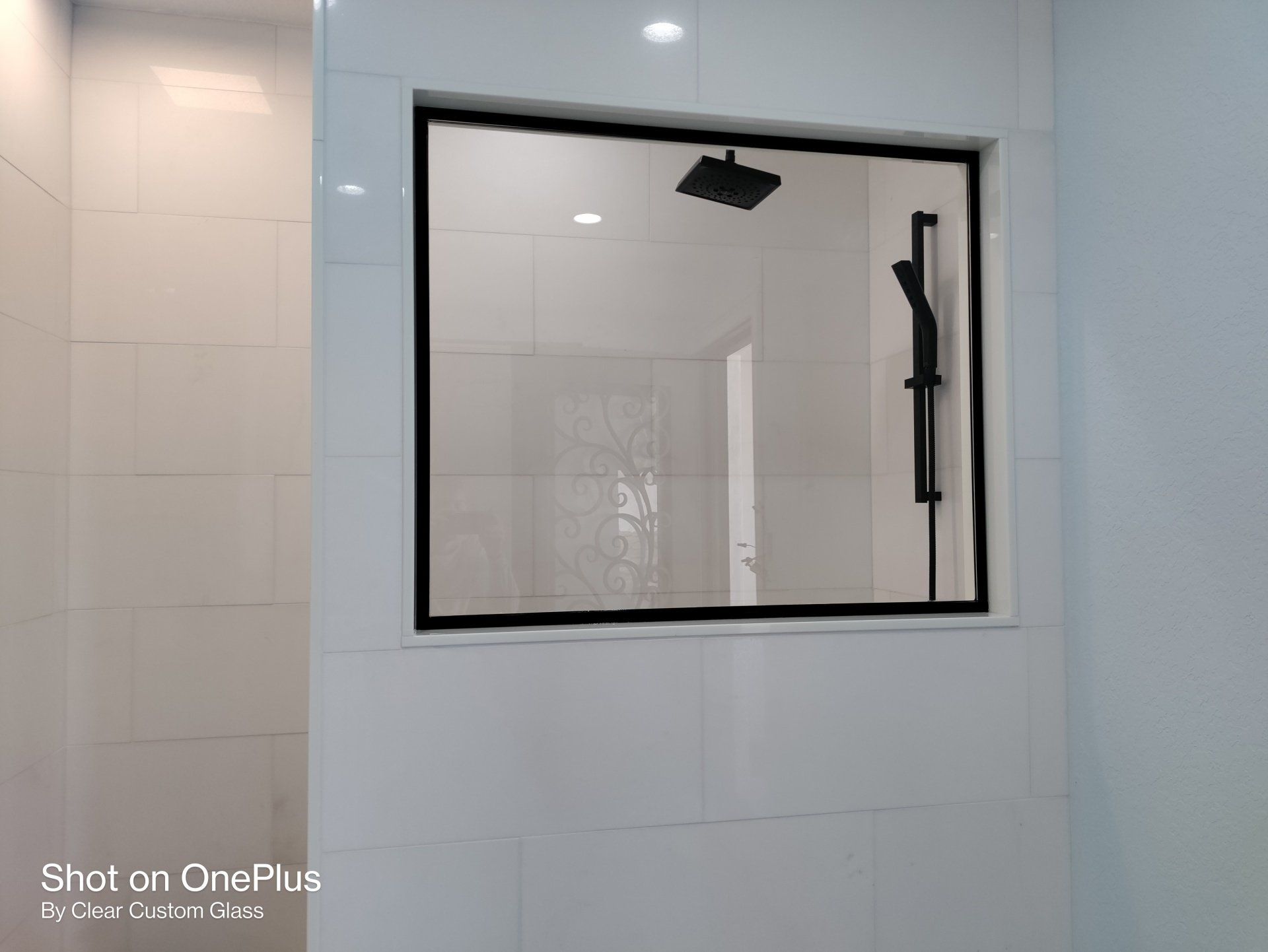 Splash Guard Matte Black Frame