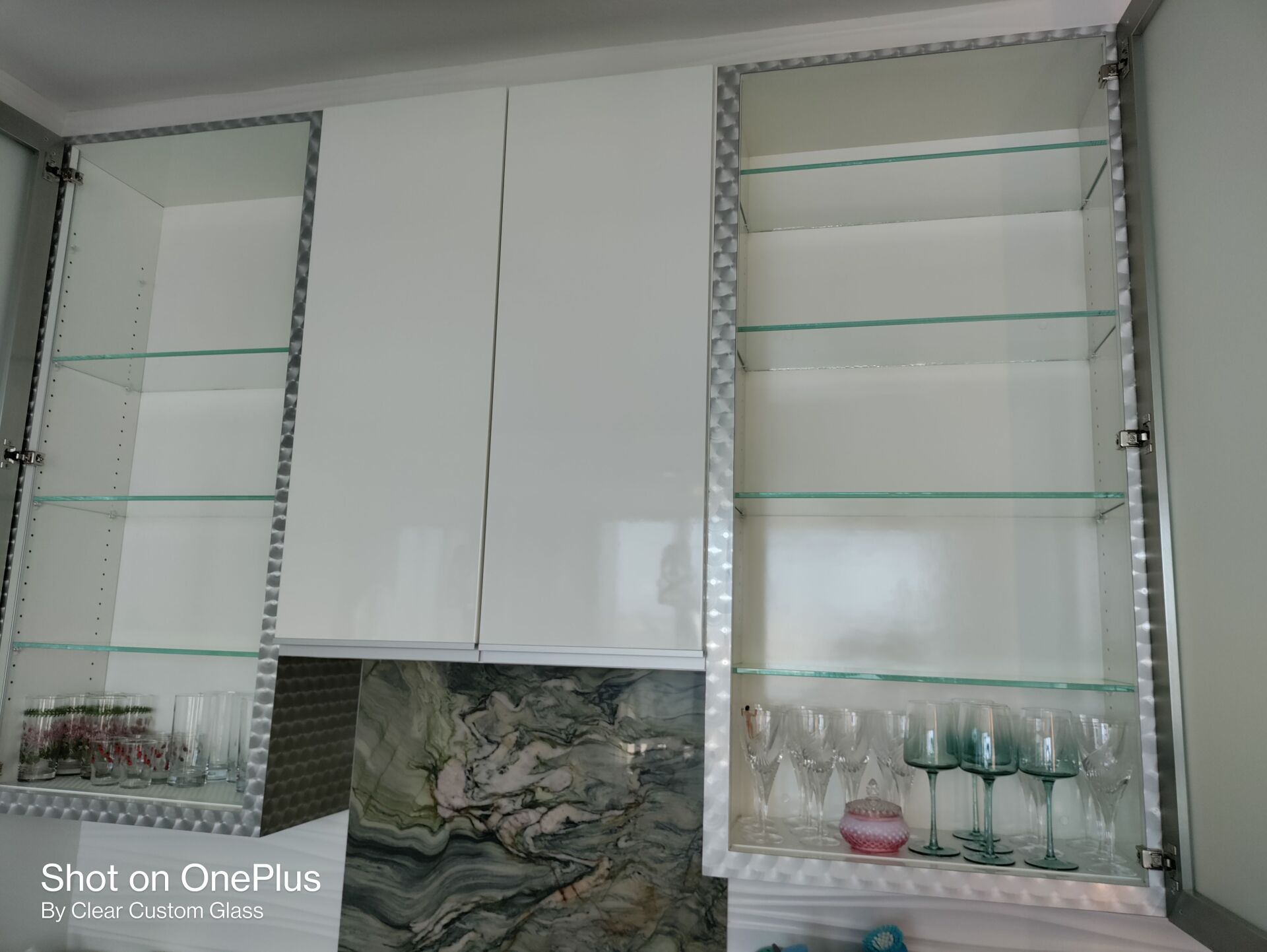 Mirror and glass work