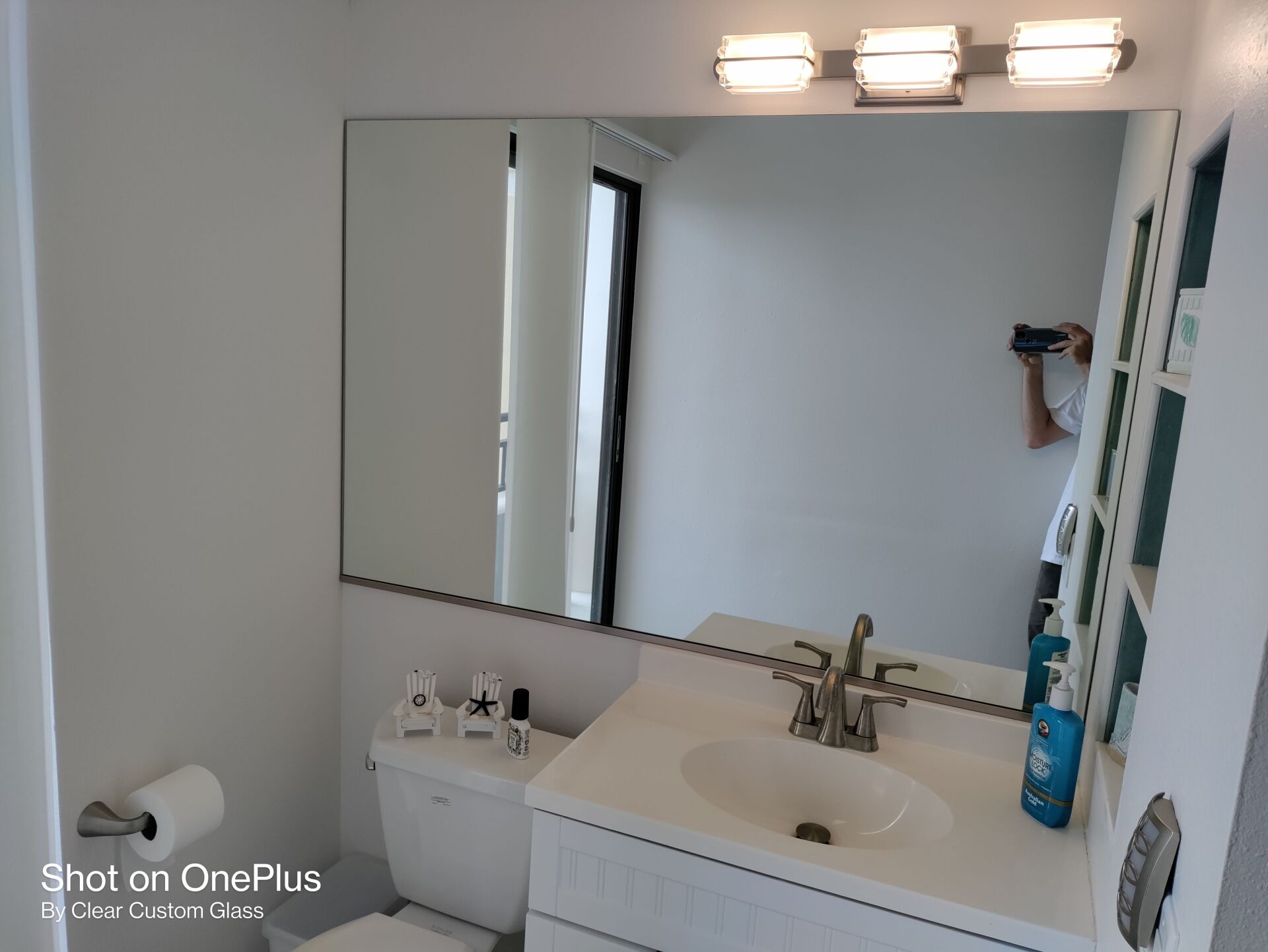 Mirror and glass work