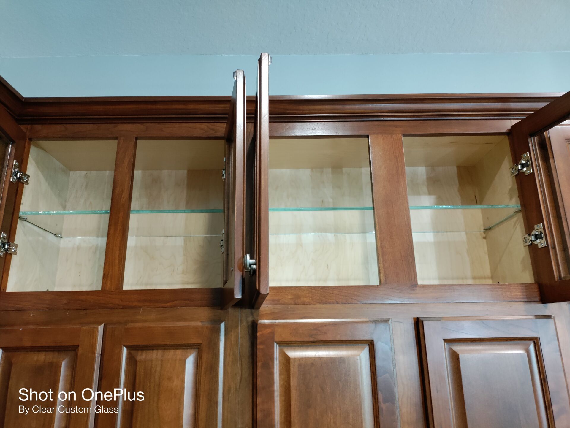 Mirror and glass work