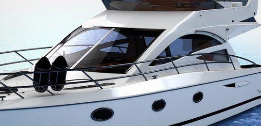 Boat windshield