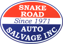 Snake Road Auto Salvage - Logo