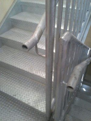 Welding for stairs