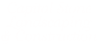 Capital Stone Landscaping & Construction logo