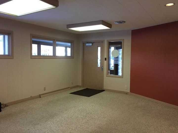 Before the transformation of waiting area