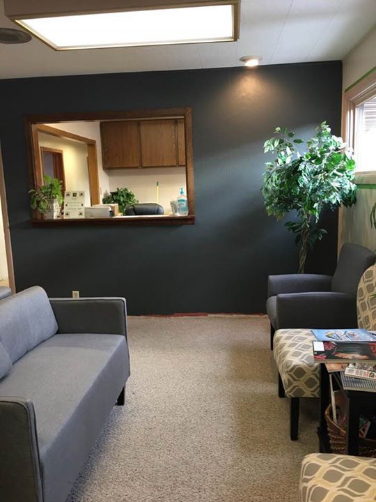 After the transformation of waiting area