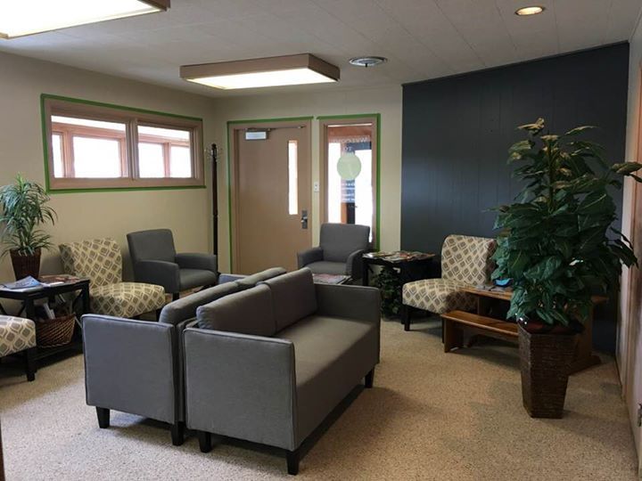 After the transformation of waiting area