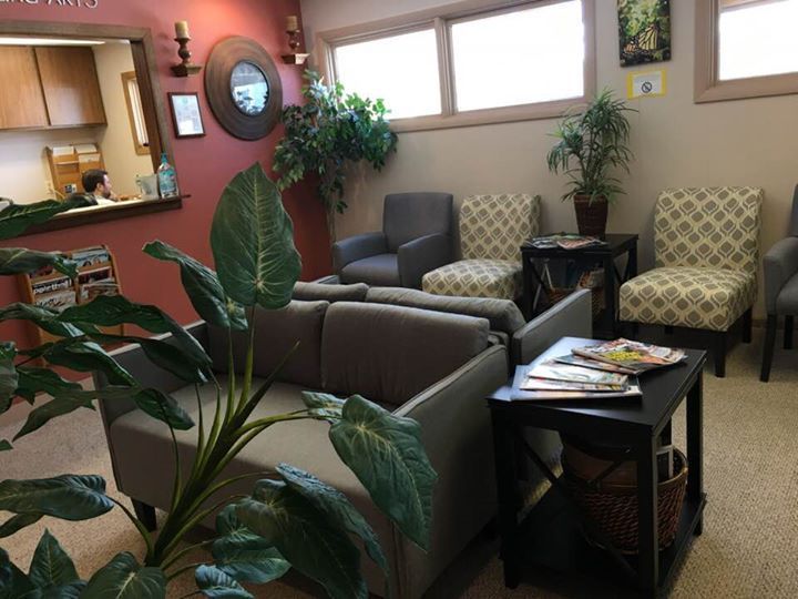 New furniture for the waiting area