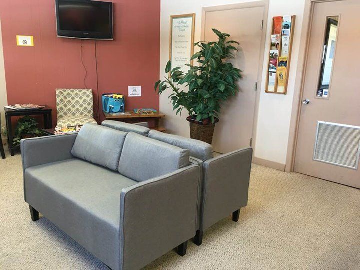 New furniture for the waiting area