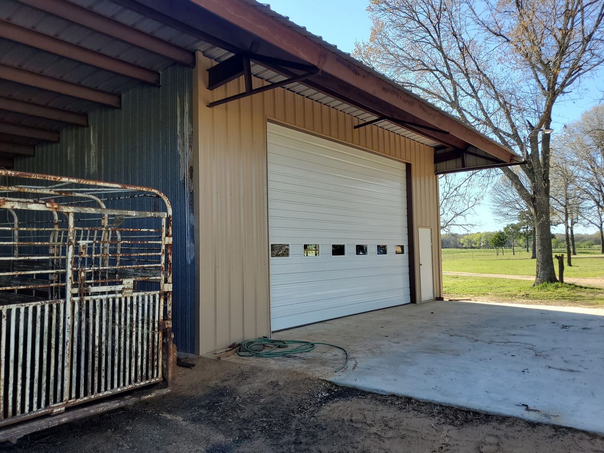 Overhead garage door