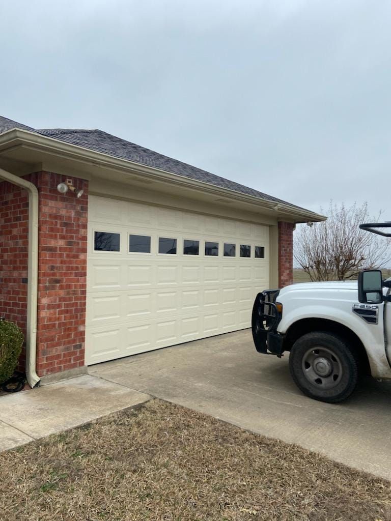 Overhead garage door