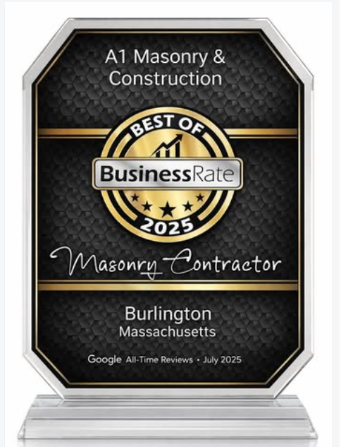 Award for A1 Masonry & Construction, 