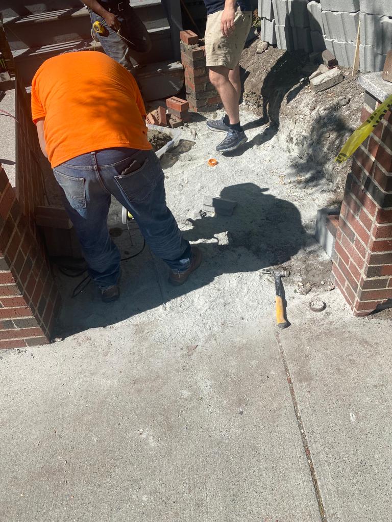 retaining walls installation