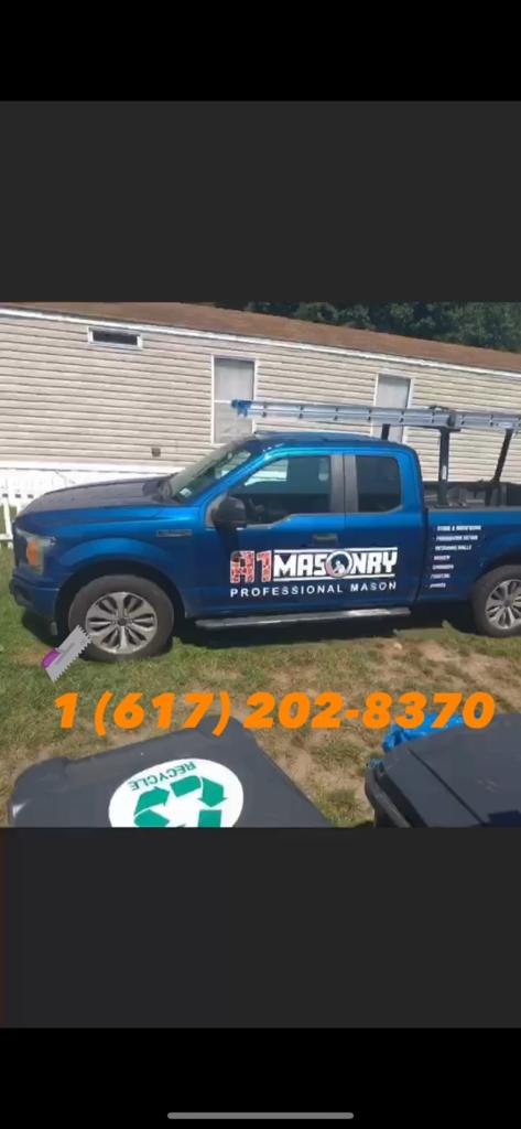 a1 masonry and construction truck