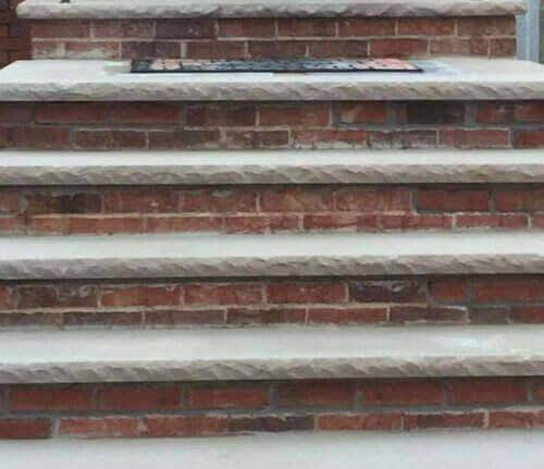 brick and stone stairways