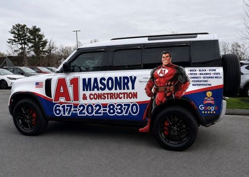 A1 Masonry & Construction truck